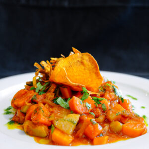 Ein schön angerichteter Teller.